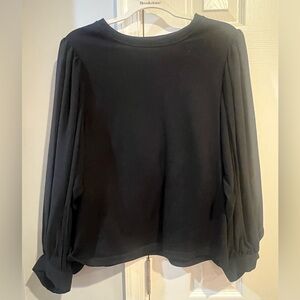For Cynthia Classic Black Blouse